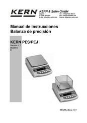KERN PES 6200-2M Manual De Instrucciones