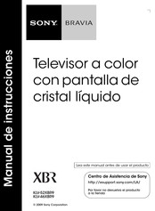 Sony BRAVIA KLV-52XBR9 Manual De Instrucciones