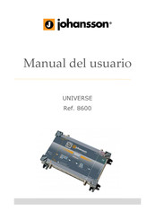 Johansson UNIVERS 8600 Manual Del Usuario