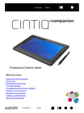 Wacom CINTIQ companion Manual Del Usuario