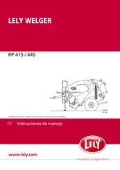 LELY WELGER RP 415 Instrucciones De Manejo