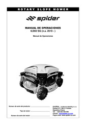 SPIDER ILD02 SG Manual De Operaciones