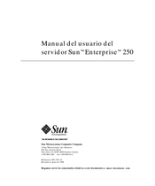 Sun Enterprise 250 Manual Del Usuario