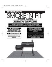 Brinkmann Smoke'N Pit Manual Del Propietário