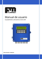 Flowmeet UW Serie Manual De Usuario