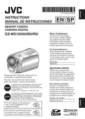 JVC GZ-MS120AU Manual De Instrucciones