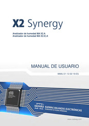 RADWAG Synergy MA 110.X.IC.A Manual De Usuario