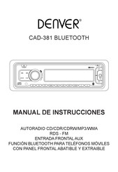 Denver CAD-381 Manual De Instrucciones