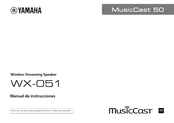 Yamaha MusicCast 50 WX-051 Manual De Instrucciones