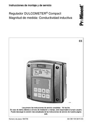 ProMinent DULCOMETER COND_I Instrucciones De Montaje Y De Servicio