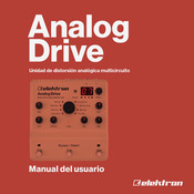 Elektron Analog Drive Manual Del Usuario