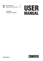 Zanussi ZRB34338XA Manual De Instrucciones