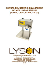 LYSON W204003 Manual Del Usuario