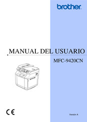 Brother MFC-9420CN Manual Del Usuario