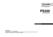 Fluke PS320 Manual De Uso