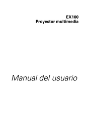 Epson EX100 Manual Del Usuario