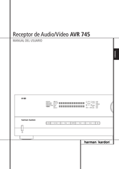 Harman Kardon AVR 745 Manual Del Usuario