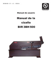 Birliksan BIR 3BH 500 Manual De Usuario