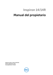 Dell Inspiron 14 Serie Manual Del Propietário
