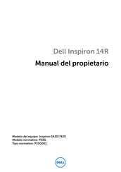 Dell Inspiron 5420 Manual Del Propietário