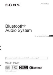 Sony MEX-BT3750U Manual De Instrucciones