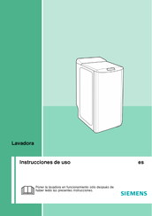 Siemens WP11T351EE Instrucciones De Uso