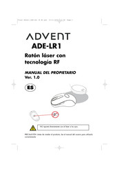 Advent ADE-LR1 Manual Del Propietário