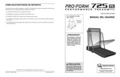 Pro-Form 725 TL Manual Del Usuario