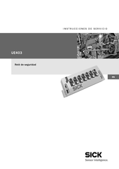 SICK UE403 Instrucciones De Servicio