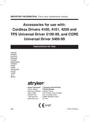 Stryker 5100-99 Manual Del Usuario