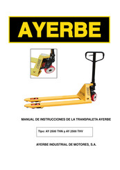 ayerbe AY 2500 THN Manual De Instrucciones