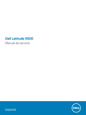 Dell Latitude 5500 Manual De Servicio