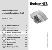 ThebenHTS compact passage KNX Manual De Instrucciones