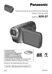 Panasonic SDR-S7 Instrucciones De Funcionamiento Básicas