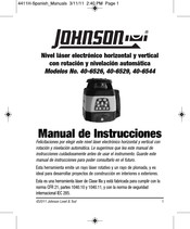 Johnson 40-6544 Manual De Instrucciones