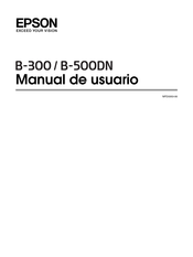 Epson B-300 Manual De Usuario