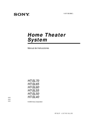 Sony HT-SL65 Manual De Instrucciones