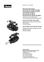 Parker D91VW Serie Manual De Instrucciones