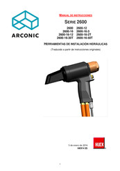 Arconic 2600-16 Manual De Instrucciones