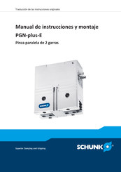 SCHUNK PGN-plus-E 100 Manual De Instrucciones Y Montaje