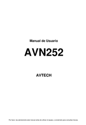 Avtech AVN252 Manual De Usuario