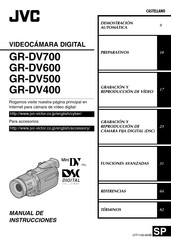 JVC GR-DV700 Manual De Instrucciones