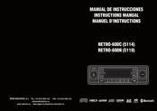 NEW RADIOVOX RETRO-600N Manual De Instrucciones