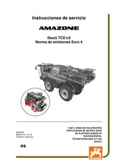 Amazone TCD L6 Instrucciones De Servicio