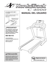 NordicTrack C 4000 Manual Del Usuario