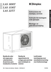 Dimplex LAS 15MT Instrucciones De Montaje Y Servicio