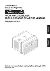 Kenmore 580.76100 Manual Del Propietário