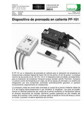 Habasit PF-101 Instrucciones De Funcionamiento