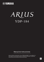 Yamaha ARIUS YDP-184 Manual De Instrucciones