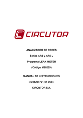Circutor AR5 Serie Manual De Instrucciones